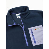 Women's Pullover - Deep Zip (Midnight)-Pullover-Gentleman.Clothing