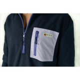 Women's Pullover - Deep Zip (Midnight)-Pullover-Gentleman.Clothing