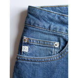 Women's Straight Recycled Jean - Authentic Blue-Gentleman.Clothing