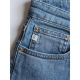 Women's Stretch Tapered Recycled Jean - Washed Stone Blue-Gentleman.Clothing