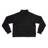 Women's Waffle 1/2 Zip (Black)-Shirts-Gentleman.Clothing