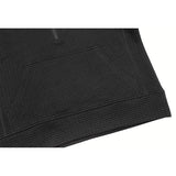 Women's Waffle 1/2 Zip (Black)-Shirts-Gentleman.Clothing