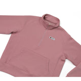 Women's Waffle 1/2 Zip (Carnation)-Shirts-Gentleman.Clothing