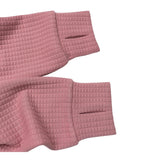 Women's Waffle 1/2 Zip (Carnation)-Shirts-Gentleman.Clothing