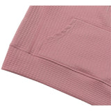 Women's Waffle 1/2 Zip (Carnation)-Shirts-Gentleman.Clothing