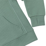 Women's Waffle 1/2 Zip (Cypress)-Shirts-Gentleman.Clothing