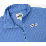 Women's Waffle 1/2 Zip (Hydrangea)-Shirts-Gentleman.Clothing