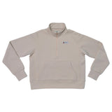 Women's Waffle 1/2 Zip (Oat)-Shirts-Gentleman.Clothing