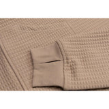 Women's Waffle Tech Hoodie (Latte)-Shirts-Gentleman.Clothing