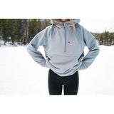 Women's Waffle Tech Hoodie (Lunar)-Shirts-Gentleman.Clothing