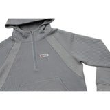 Women's Waffle Tech Hoodie (Lunar)-Shirts-Gentleman.Clothing