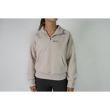 Women's Waffle Tech Hoodie (Stone)-Shirts-Gentleman.Clothing