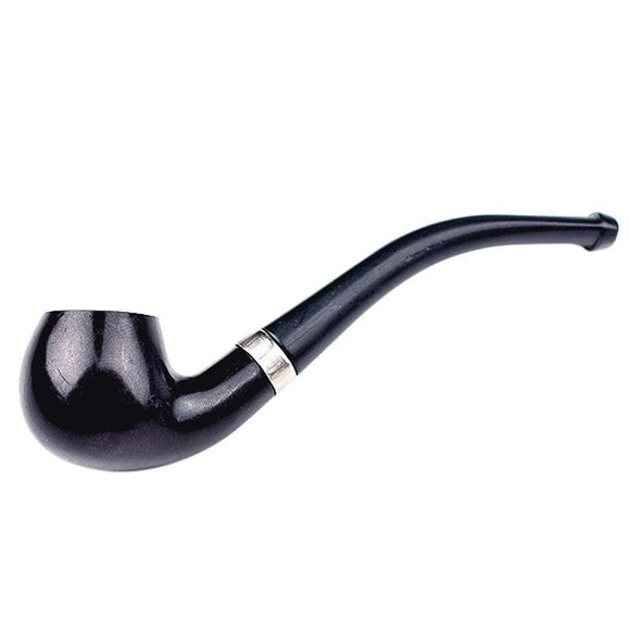110MM Black Wooden Pipe-Pipes-Gentleman.Clothing
