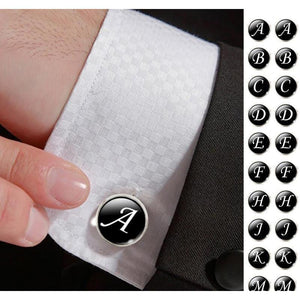 Alphabet Collection Cufflinks - 10 Styles-Cufflinks-Gentleman.Clothing