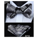 Assorted Bow Ties & Handkerchiefs Collection - Multiple Styles-Bowties-Gentleman.Clothing