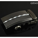 Black Silver Collection Belt Buckles - 9 Styles-Belts-Gentleman.Clothing