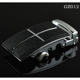 Black Silver Collection Belt Buckles - 9 Styles-Belts-Gentleman.Clothing