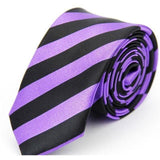 Colorful Plaids & Stripes Collection Skinny Ties - 20 Colors & Styles-Skinny Ties-Gentleman.Clothing