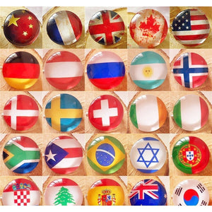 Country Flag Collection Lapel Pins - 24 Countries-Lapel Pins-Gentleman.Clothing