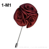 Delicate Rose Collection Brooches - 10 Colors-Brooches-Gentleman.Clothing
