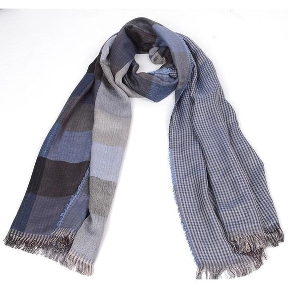 Fashionable Plaid Collection Scarves - 4 Colors-Scarves-Gentleman.Clothing