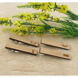 Favorite Animal Collection Wooden Tie Bars/Clips - 7 Styles-Tie Clips-Gentleman.Clothing
