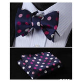 Flashy Bow Ties & Handkerchiefs Collection - Multiple Styles-Bowties-Gentleman.Clothing