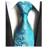 Floral Collection Wide Neckties - 14 Colors & Styles-Neckties-Gentleman.Clothing