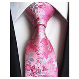 Floral Collection Wide Neckties - 14 Colors & Styles-Neckties-Gentleman.Clothing