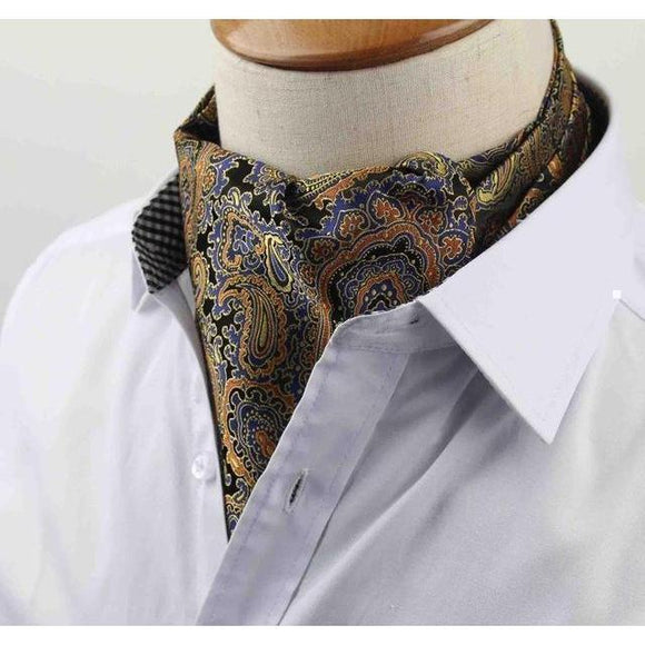 Gentleman Collection Ascot/Cravat Tie-Ascot Ties-Gentleman.Clothing