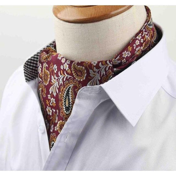 Gentleman Collection Ascot/Cravat Tie-Ascot Ties-Gentleman.Clothing