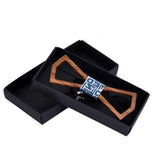 Hollow Collection Wooden Bow Ties - 3 Colors & Styles-Bowties-Gentleman.Clothing