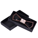 Hollow Collection Wooden Bow Ties - 3 Colors & Styles-Bowties-Gentleman.Clothing