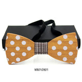 Husky Collection Wooden Bow Ties - 9 Colors & Styles-Bowties-Gentleman.Clothing