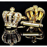 King's Crown Cufflinks-Cufflinks-Gentleman.Clothing