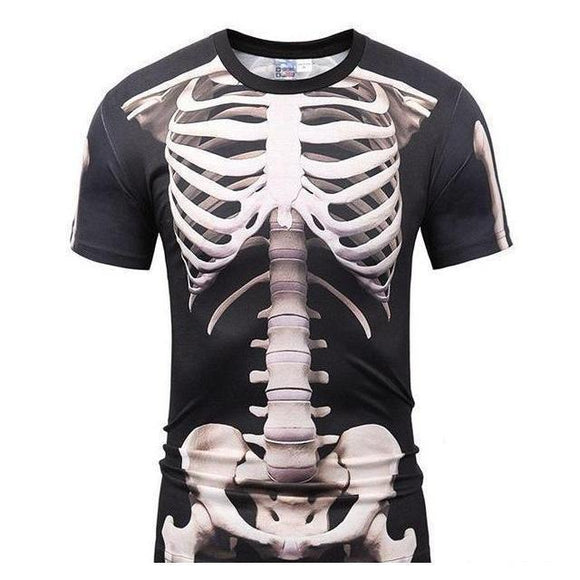 Men's 3D Skeleton T-Shirt - Multiple Sizes-tshirt-Gentleman.Clothing