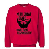 Men's Beard Long Sleeve T-Shirt - Multiple Colors & Sizes-tshirt-Gentleman.Clothing