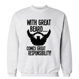 Men's Beard Long Sleeve T-Shirt - Multiple Colors & Sizes-tshirt-Gentleman.Clothing