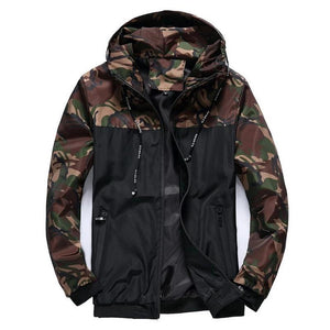 Men's Camouflage Windbreaker - 4 Colors-Jacket-Gentleman.Clothing