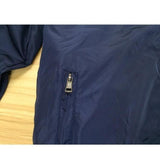 Men's Dark Blue Bomber Jacket-Jacket-Gentleman.Clothing