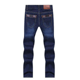 Men's Dark Slim Fit Straight Jeans - Multiple Sizes-Jeans-Gentleman.Clothing