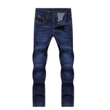Men's Dark Slim Fit Straight Jeans - Multiple Sizes-Jeans-Gentleman.Clothing