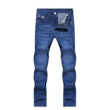 Men's Light Slim Fit Straight Jeans - Multiple Sizes-Jeans-Gentleman.Clothing
