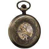 Men's Mechanical Alloy Roman Collection Pocket Watches - 3 Colors-Watches-Gentleman.Clothing
