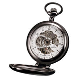 Men's Mechanical Hand Wind Steampunk Pocket Watch-Watches-Gentleman.Clothing