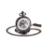Men's Mechanical Hand Wind Steampunk Pocket Watch-Watches-Gentleman.Clothing