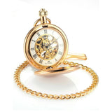 Men's Mechanical Hand Wind Vintage Steampunk Collection Pocket Watches - 3 Colors-Watches-Gentleman.Clothing