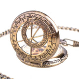 Men's Mechanical Hand Wind Zodiac Steampunk Pocket Watch-Watches-Gentleman.Clothing
