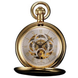 Men's Mechanical Retro Skeleton Collection Pocket Watches - 3 Colors-Watches-Gentleman.Clothing