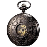 Men's Mechanical Skeleton Collection Pocket Watches - 3 Colors-Watches-Gentleman.Clothing
